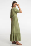 Allana Maxi Dress / Moss