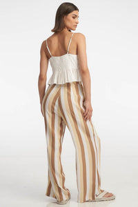 Floria Long Pants  / Ebony Streaks