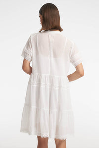 Janice  Midi Dress / White