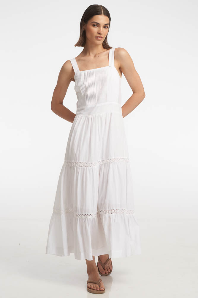 Josephine Maxi Dress / White