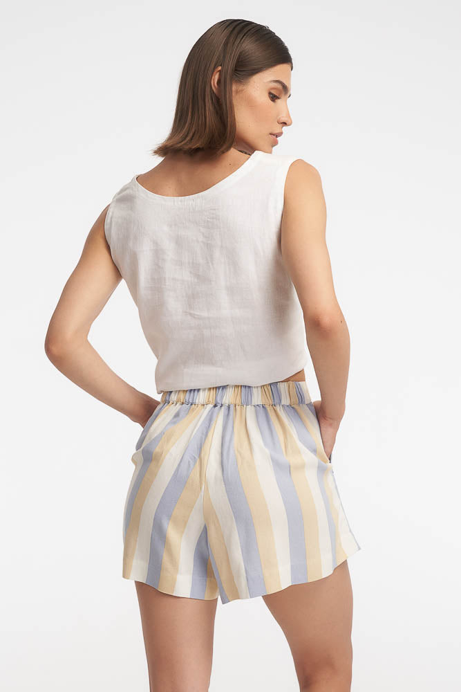 Kinsley  Shorts / Sky Streaks