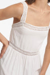 Megan Maxi Dress / White