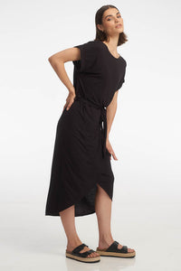 Nate  Midi Dress / Black