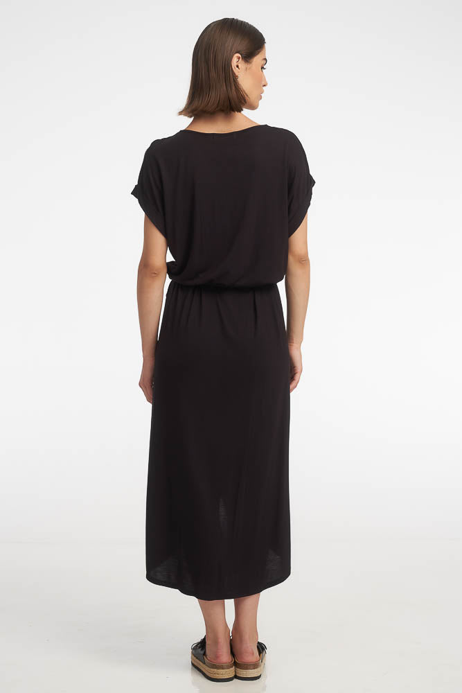 Nate  Midi Dress / Black