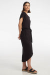 Nate  Midi Dress / Black