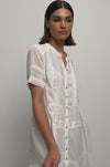 Janice  Midi Dress / White