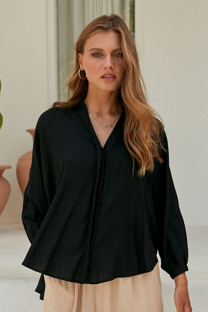 Zatina Blouse / Black