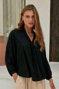 Zatina Blouse / Black